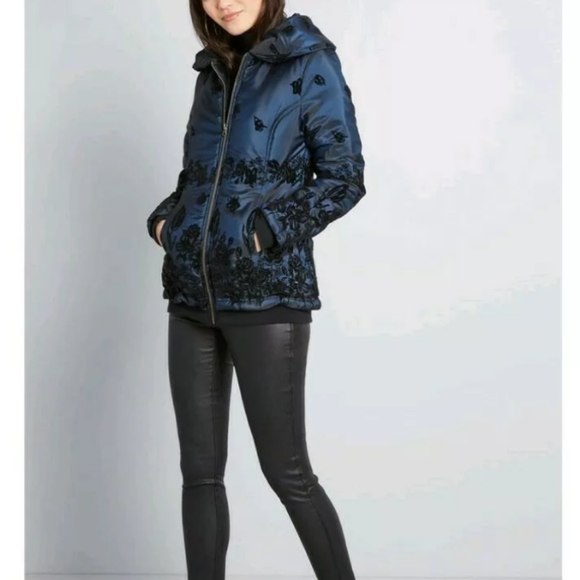 Htf Joe Browns Frosted Blossoms Jacket 